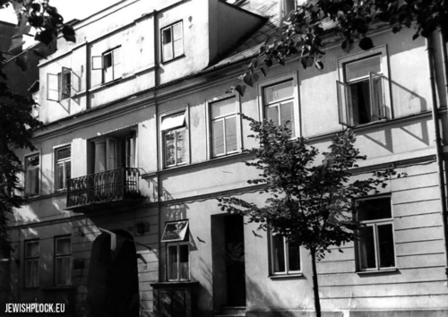 Property at the former Szeroka Street at number 1 in Płock (source: Provincial Office for the Protection of Monuments, Regional Office in Płock)